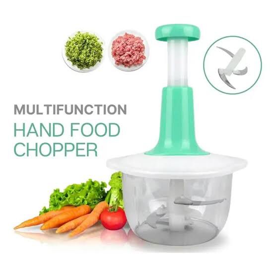 Manual Hand Push Vegetable & Meat Chopper