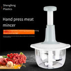 Manual Hand Push Vegetable & Meat Chopper