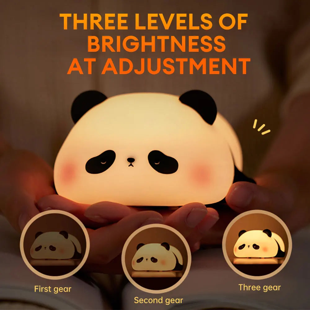 Rechargeable Panda Silicone Night Lamp