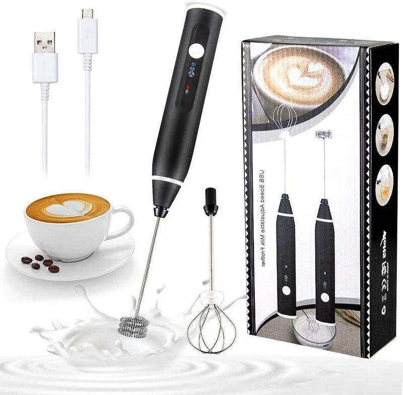 USB Rechargeable Milk Frother