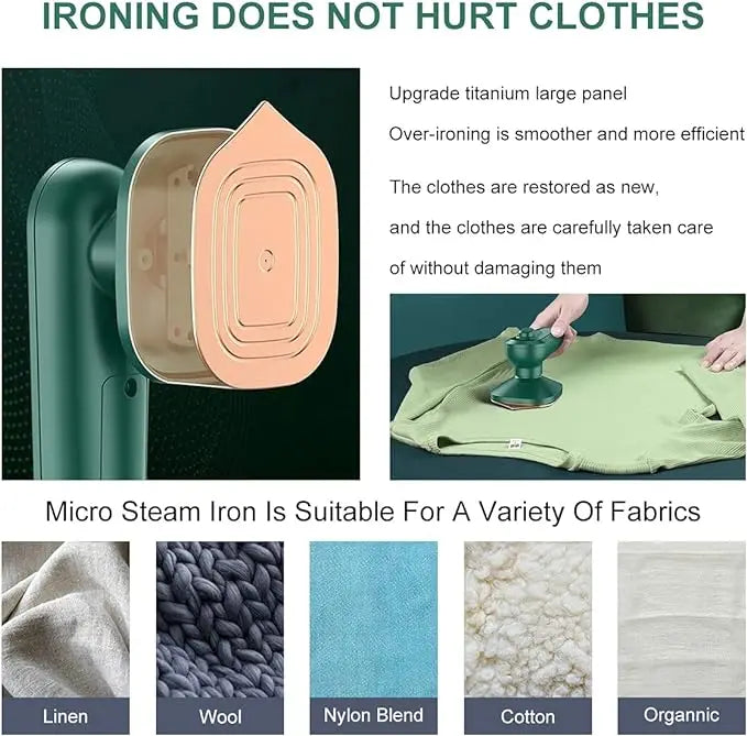 Portable Mini Travel Steam Iron