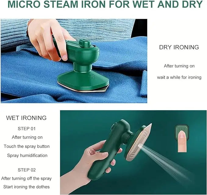 Portable Mini Travel Steam Iron