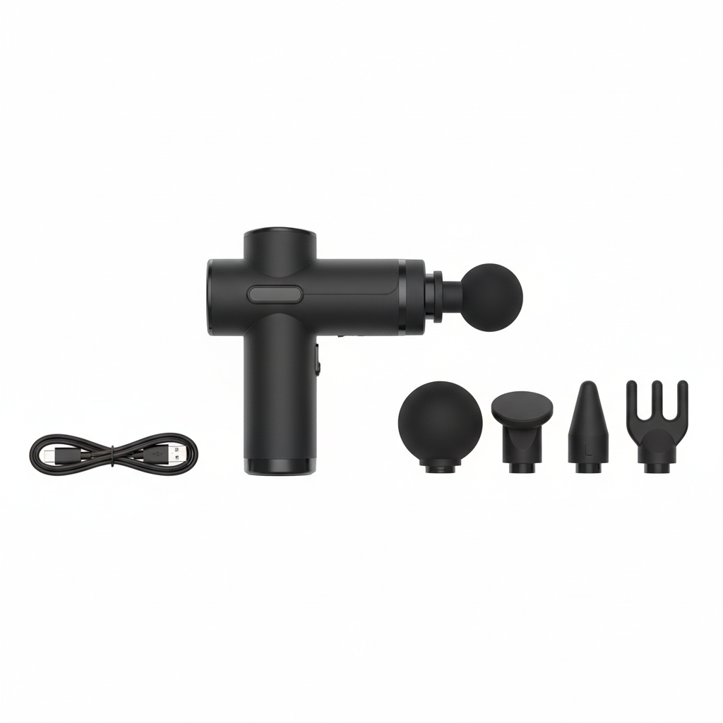 Portable Rechargeable Deep Tissue Massage Gun